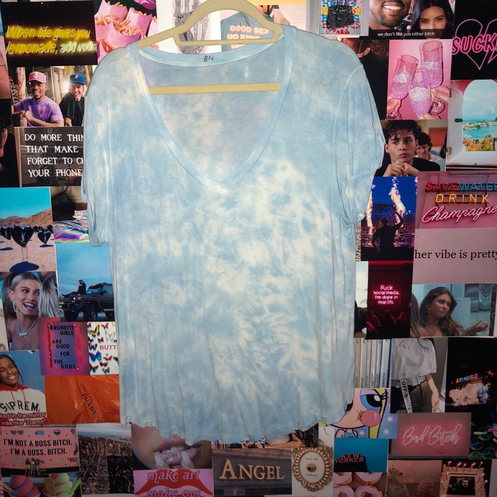 Tie-dye soft&sexy tee